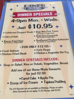 Diner On Main menu