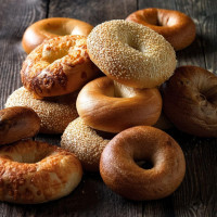 Einsten Bros. Bagels food