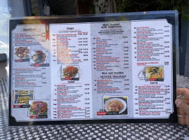 Bangkok West menu