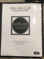 Mon Viet Cafe food