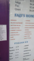Fajji's Ice Cream inside