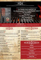 Cafe 33 And Steakhouse menu