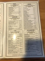 Sunrise Grill menu