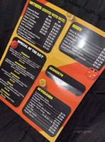 Downtown Caribbean Eats menu