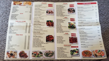 Lex Chinese menu