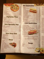 Mr Dino's Pizzeria menu