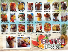 El Tri Raspados food