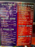 Puebla De Noche menu