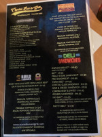 Crystal Grill menu