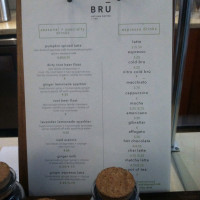 Bru Coffeebar food