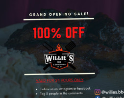 Willie’s Bbq food