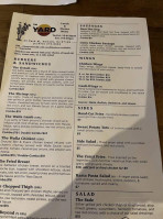The Yard Newark menu