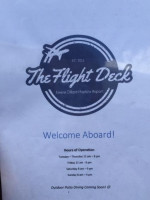 The Flight Deck inside