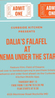 Dalia's Falafel food