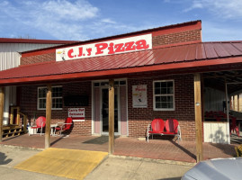 C.j. 's Pizza outside