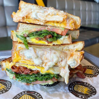 Twisted Grilled Cheese food