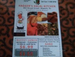 Haggar's Halal Kitchen menu