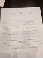 Longhouse menu