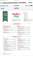 Wally's Cafe (rocklin Granite Dr) inside