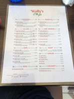 Wally's Cafe (rocklin Granite Dr) menu