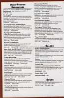 Schlotzsky's Resturant menu