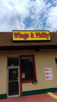 Wings And Philly inside