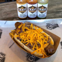 Crave Hot Dogs Bbq food