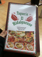 Taqueria El Hidalguense food