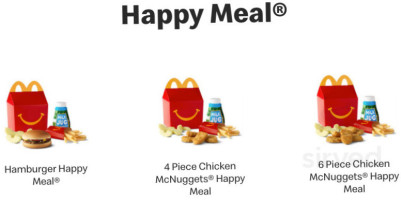 Mcdonald's food