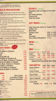 Taxco Mexican Grill menu