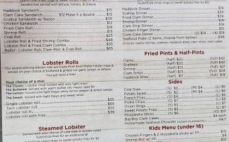 Fishermen's Catch And Seafood Market menu