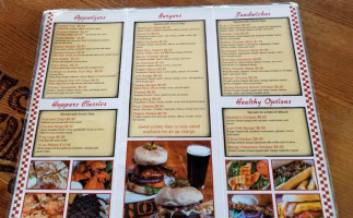 Hoppers Pub menu