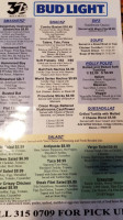 White Buffalo And Grill menu
