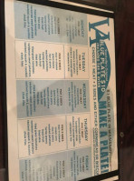 The Veranda menu