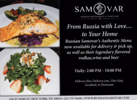 Russian Samovar Restaurant And Piano Bar food