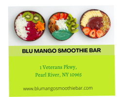 Blu Mango Smoothie food