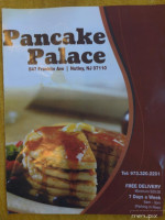 Pancake Palace menu