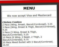 Crown Chicken And Gyro menu