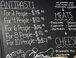 Salumeria Regina menu