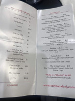 Cubita Café menu