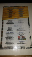 Wes' Burger Shack menu