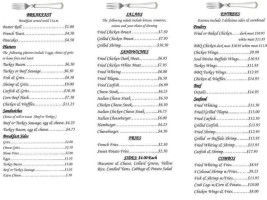 Soul Divine Cafe menu