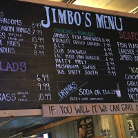 Jimbo's Grill And Fish Camp menu
