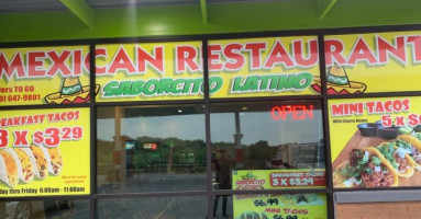 Saborcito Latino food