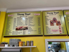 Kearny Bagel Deli Cafe menu