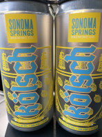 Sonoma Springs Brewing food