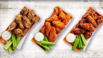 Pasqually's Pizza Wings food