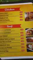 Emelinas Peruvian menu