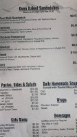 Little Montana And Catering menu