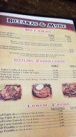 El Sabor De Mi Tierra menu